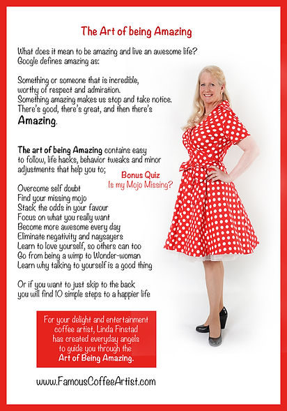 Linda Finstad the art of being amazing